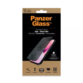 PanzerGlass Privacy Screen Protector Apple iPhone 13 Mini Edge-to-Edge antigraffio e antiurto