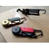 Portachiavi moschettone TROIKA KTL26-RD nero rosso