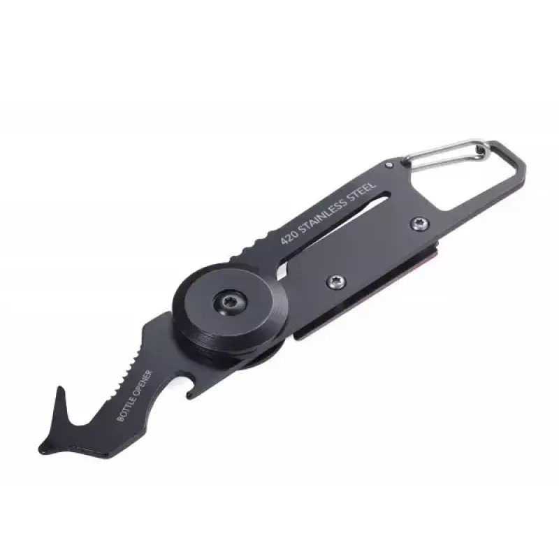 Portachiavi moschettone TROIKA KTL26-RD nero rosso