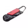 Portachiavi moschettone TROIKA KTL26-RD nero rosso