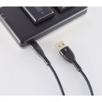 Cavo USB ShiverPeaks BS20-71025 1 m USB 2.0 USB A USB C nero