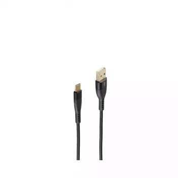 Cavo USB ShiverPeaks BS20-71025 1 m USB 2.0 USB A USB C nero