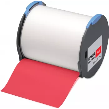Epson RC-T1RNA nastro rosso 100 mm x 15 m per etichettatrice, rosso, confezione da 1