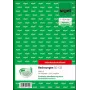Modulo commerciale Sigel SD132 A5 rosa bianco giallo 150 fogli