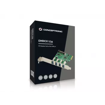 Conceptronic EMRICK02G scheda/adattatore di interfaccia interno USB 3.2 Gen 1 (3.1 Gen 1)