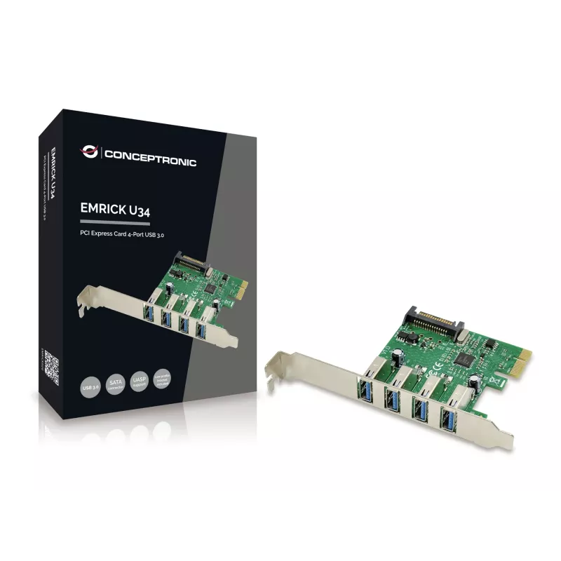 Conceptronic EMRICK02G scheda/adattatore di interfaccia interno USB 3.2 Gen 1 (3.1 Gen 1)