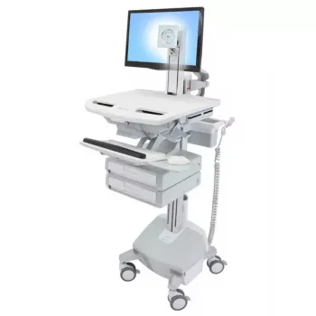 Carrello multimediale Ergotron StyleView Alluminio Grigio Bianco