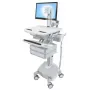 Carrello multimediale Ergotron StyleView Alluminio Grigio Bianco