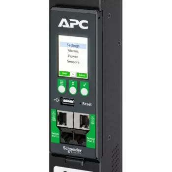 APC NetShelter Rack PDU Advanced, Metered Outlet, 3PH, 22.1kW 400V 32A o 17.3kW 415V 30A, 48 prese, IEC309