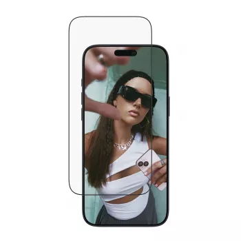 Protezione display PanzerGlass SAFE. per iPhone 17 Pro Max – pellicola PET ultra-grandangolare con cornice nera, EasyAligner, antigraffio e antishock