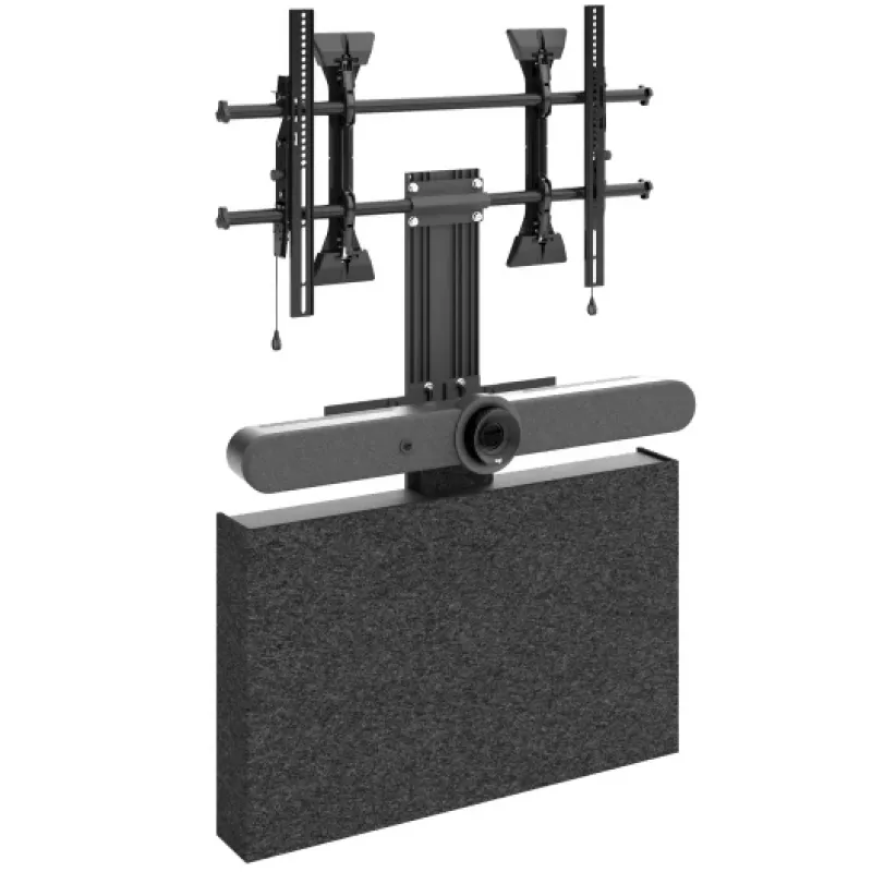 Chief Fusion Storage Cabinet portata massima 30 kg dimensione minima schermo 127 cm dimensione massima schermo 2,18 m