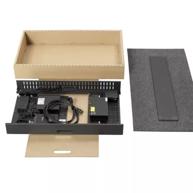 Chief Fusion Storage Cabinet portata massima 30 kg dimensione minima schermo 127 cm dimensione massima schermo 2,18 m