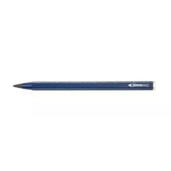 Portamina TROIKA CONSTRUCTION ENDLESS HB blu alluminio 147 mm