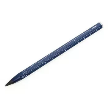 Portamina TROIKA CONSTRUCTION ENDLESS HB blu alluminio 147 mm