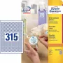 Etichetta adesiva rotonda Avery L6019REV-25