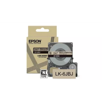 Epson LK-6JBJ Beige, Nero