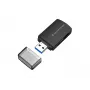 Conceptronic BIAN06B Lettore di schede SD TF/MicroSD 4.0, UHS-II, USB 3.0, 5 Gbit/s