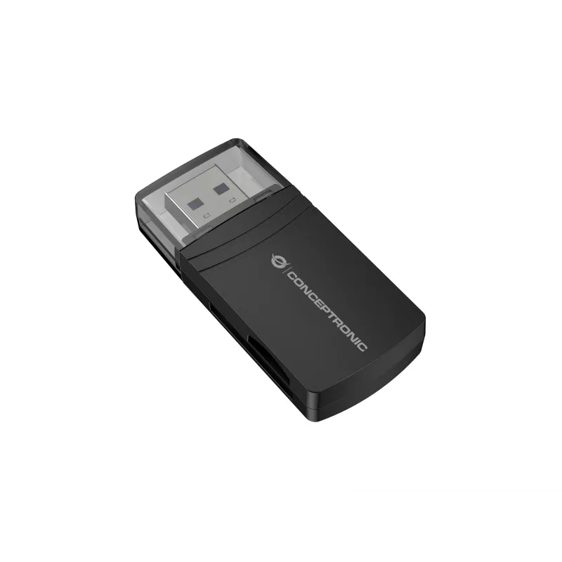 Conceptronic BIAN06B Lettore di schede SD TF/MicroSD 4.0, UHS-II, USB 3.0, 5 Gbit/s