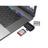 Conceptronic BIAN06B Lettore di schede SD TF/MicroSD 4.0, UHS-II, USB 3.0, 5 Gbit/s