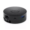 DELL Mobile Adapter DA300 con filo USB 3.2 Gen 2 (3.1 Gen 2) Type-C nero