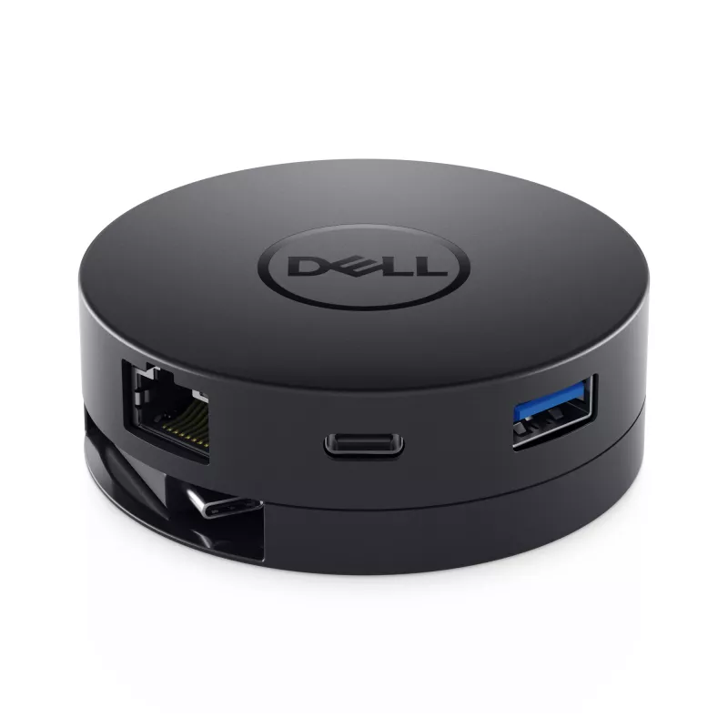 DELL Mobile Adapter DA300 con filo USB 3.2 Gen 2 (3.1 Gen 2) Type-C nero