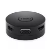 DELL Mobile Adapter DA300 con filo USB 3.2 Gen 2 (3.1 Gen 2) Type-C nero