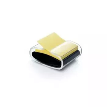 3M Post-it PRO-B1Y dispenser Z-Notes con 1 blocco (90 fogli), nero/giallo