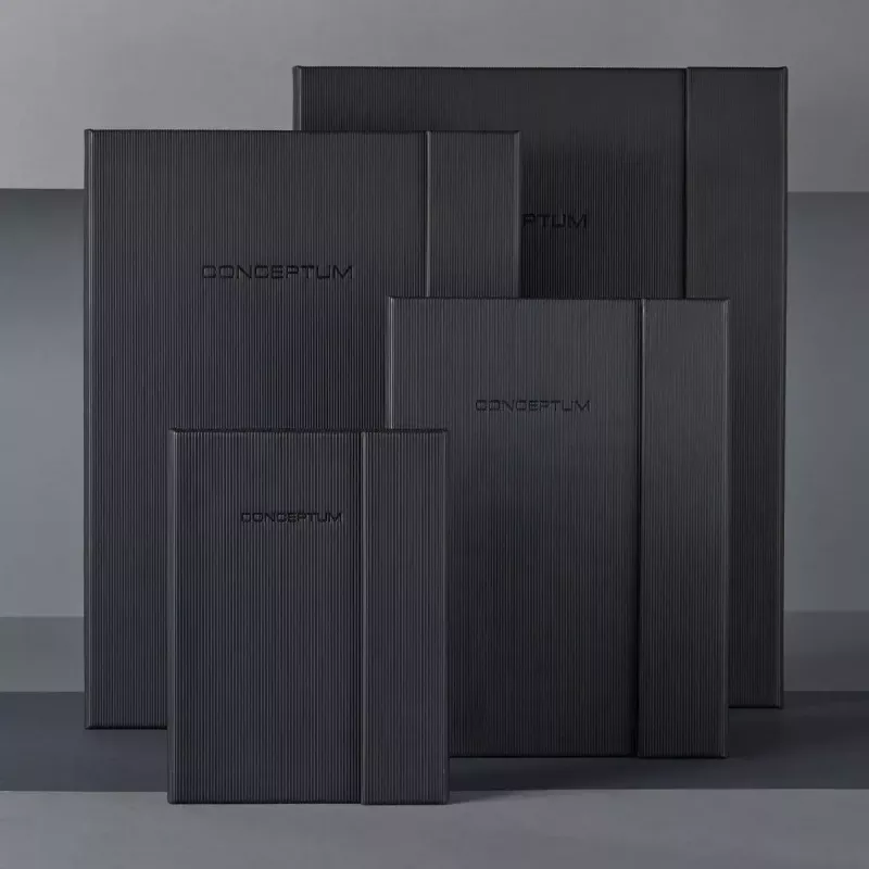 Quaderno Sigel CONCEPTUM 194 fogli nero