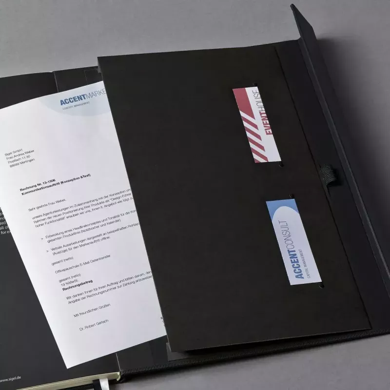 Quaderno Sigel CONCEPTUM 194 fogli nero