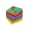 3M Post-it Super Sticky Notes 6546SA, 76 x 76 mm, verde lime, 6 blocchetti x 90 fogli