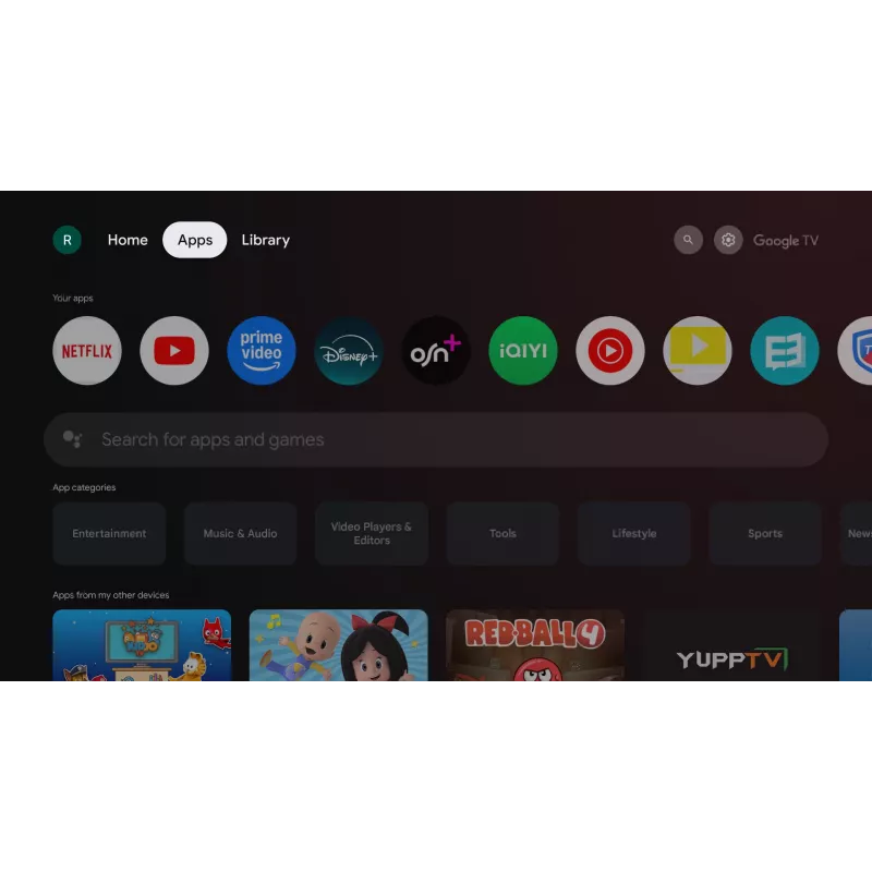 TORNADO 55UA3400X | TV Google 4K UHD senza cornice 55