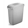 Contenitore per rifiuti Durable 1800503050 rettangolare plastica grigio larghezza 590 mm profondità 282 mm altezza 600 mm