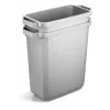 Contenitore per rifiuti Durable 1800503050 rettangolare plastica grigio larghezza 590 mm profondità 282 mm altezza 600 mm