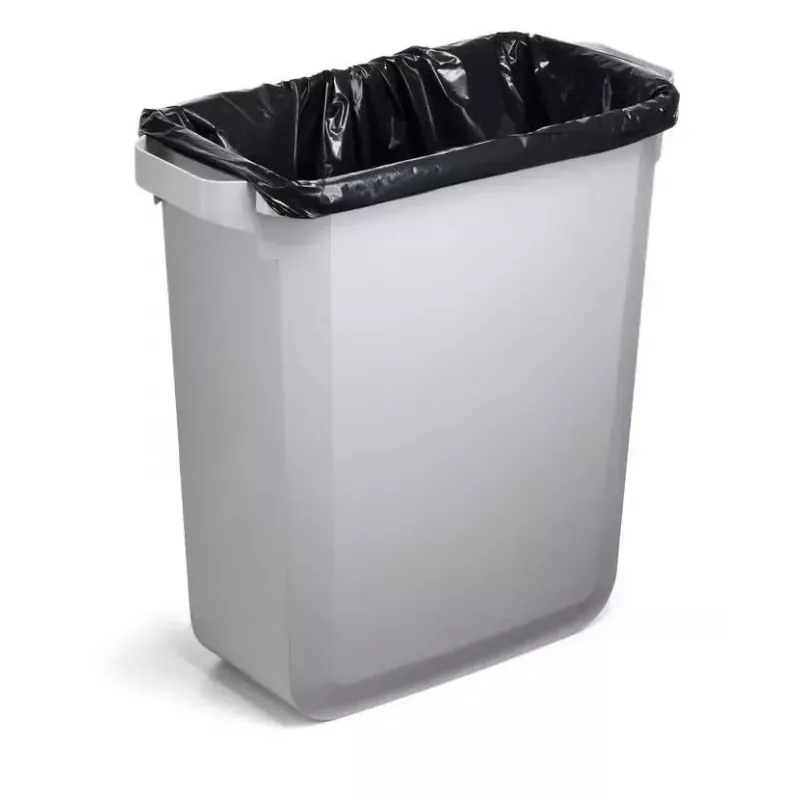 Contenitore per rifiuti Durable 1800503050 rettangolare plastica grigio larghezza 590 mm profondità 282 mm altezza 600 mm