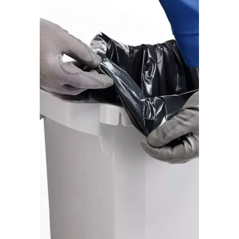 Contenitore per rifiuti Durable 1800503050 rettangolare plastica grigio larghezza 590 mm profondità 282 mm altezza 600 mm