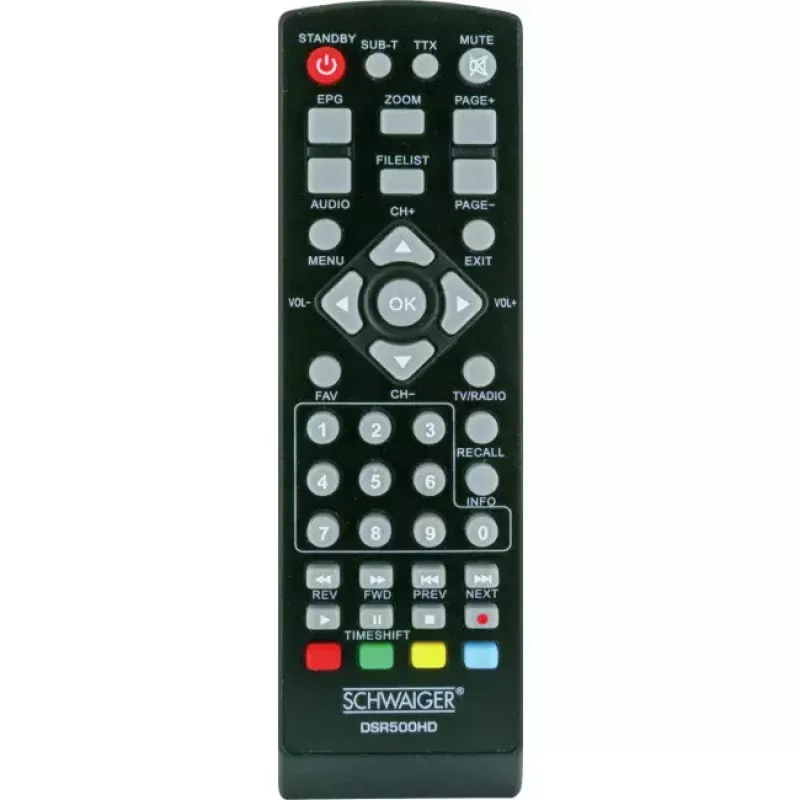 Set-top box Schwaiger DSR500HD via cavo Full HD nero