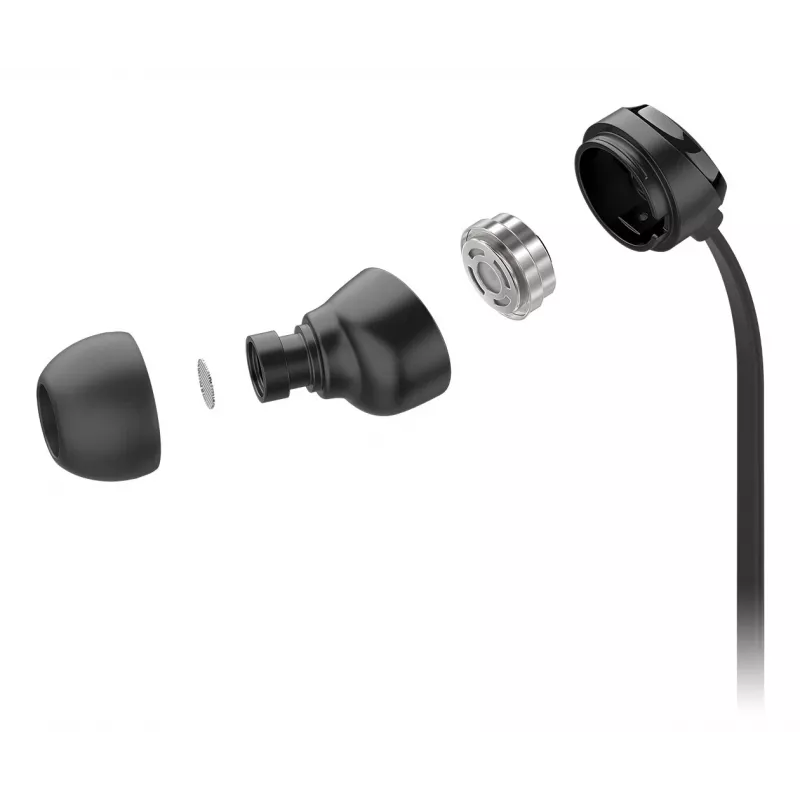 Motorola EARBUDS3CS cuffie/headset con filo in-ear chiamate/musica USB Type-C nero