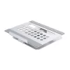 Conceptronic DONN27G, supporto per laptop, argento, alluminio, 360°, USB 3.2 Gen 1 (3.1 Gen 1) Type-C, 5000 Mbit/s