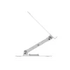 Conceptronic DONN27G, supporto per laptop, argento, alluminio, 360°, USB 3.2 Gen 1 (3.1 Gen 1) Type-C, 5000 Mbit/s