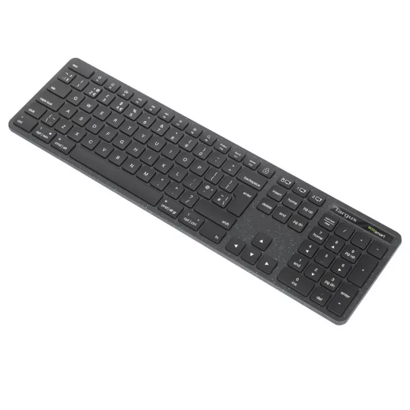 Tastiera Targus EcoSmart AKB873UK universale RF wireless + Bluetooth QWERTY UK inglese nero