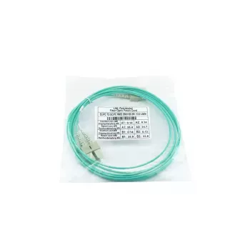 BlueOptics cavo patch in fibra SC-SC multimodale OM3 duplex, SC-UPC, 15 m, beige (compatibile con Corning 575702K5120000015M)