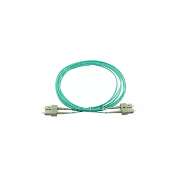 BlueOptics cavo patch in fibra SC-SC multimodale OM3 duplex, SC-UPC, 15 m, beige (compatibile con Corning 575702K5120000015M)