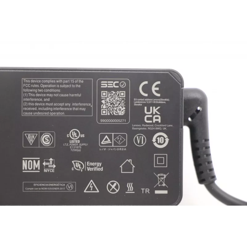 Lenovo 5A10W86295 alimentatore per interni 65 W nero