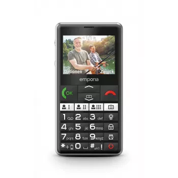 Emporia emporiaPURE-LTE 5,87 cm (2,31 pollici) 107 g nero telefono per anziani