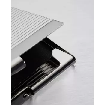 Porta biglietti da visita Sigel VZ130 cromo nero