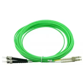 Cavo in fibra ottica BlueOptics SFP3133GU0.5MK LC ST OM5 0,5 m lime