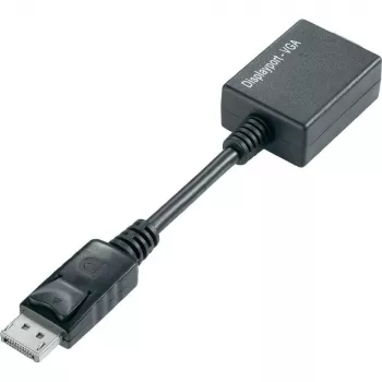 Techly adattatore DisplayPort DP su VGA M F IADAP DSP-250, 0,07 m, DisplayPort, 2 x VGA (D-Sub), maschio, femmina, 1920 x 1200 pixel