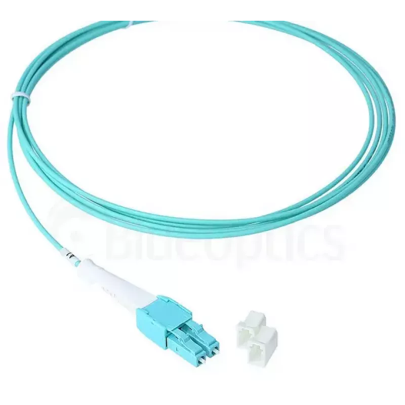 BlueOptics 797902TD120003M cavo patch in fibra LC-LC multimodale OM3 Uniboot duplex, LC-UPC, 3 m, beige