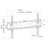 Supporto per montaggio su palo Schwaiger LWHT7050 513 nero