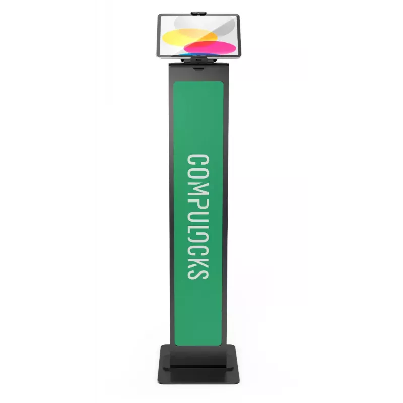 Supporto multimediale Compulocks Universal Tablet Cling Brandable a pavimento nero